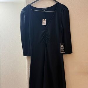 Express Petite Black Women's Dress